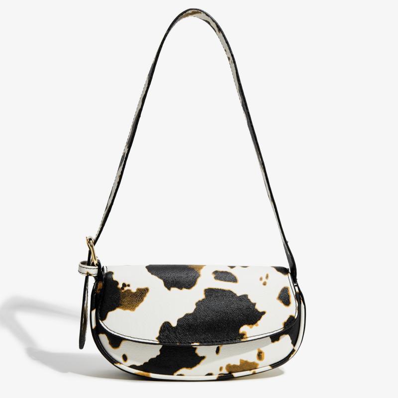 Wholesale Cow Pattern Handbag PU Leather Shoulder Bag